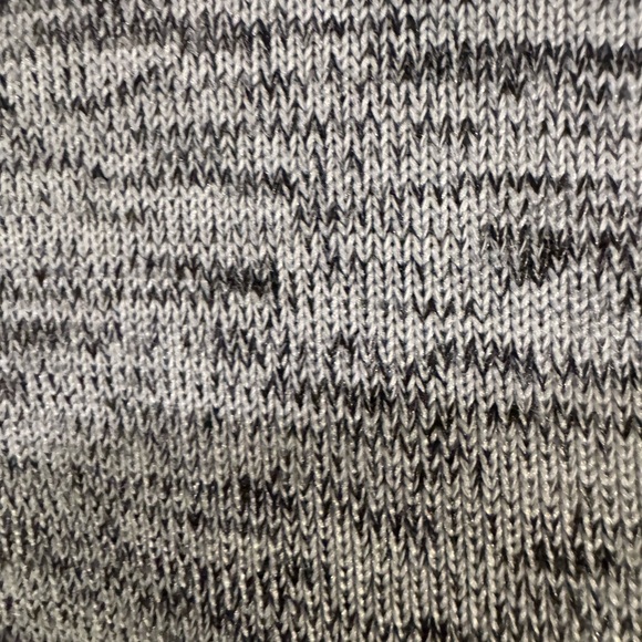 90 Degrees by Reflex Gray Med Cut-Out Long Sleeve Top - Picture 5 of 7